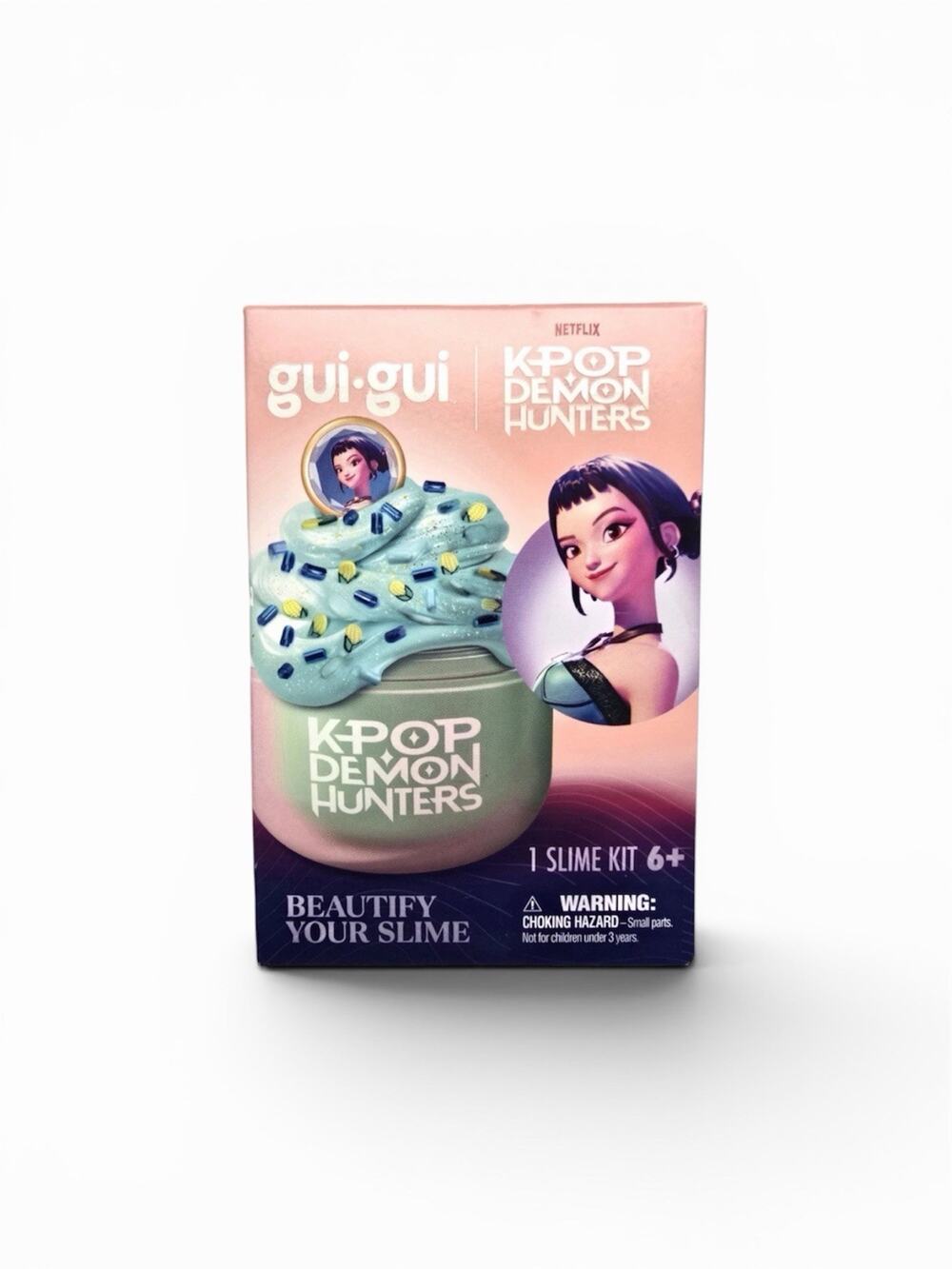 K-POP Demon Hunters Gui Gui Slime Kit - ZOEY Gloss Slime Viral Tiktok Netflix